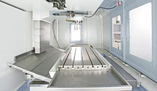 VMC-1400 interior space